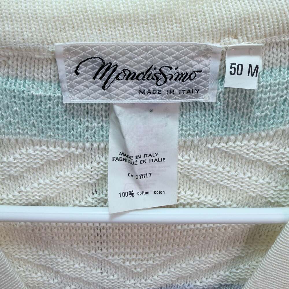 Mondissimo Made in Italy Vintage Knit Cardigan Sweater - Picture 3 of 3